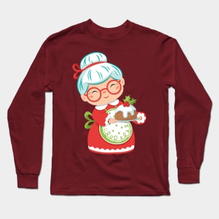 Cute Christmas Granny Long Sleeve T-Shirt